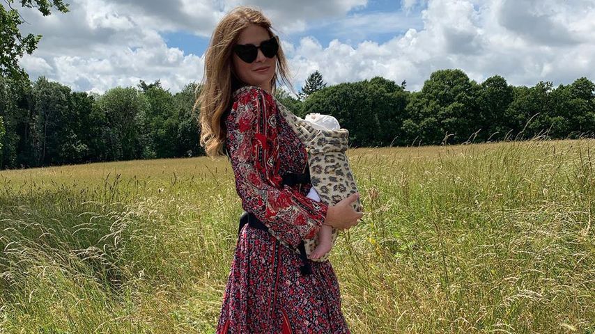 Millie Mackintosh mit ihrer Tochter Sienna