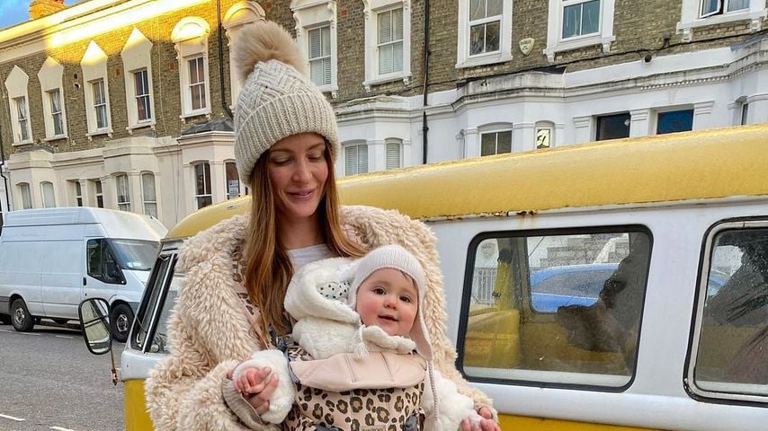 Millie Mackintosh mit ihrer Tochter Sienna