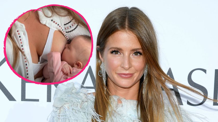 Millie Mackintosh stillt ihr Baby ganz offen im Flugzeug!