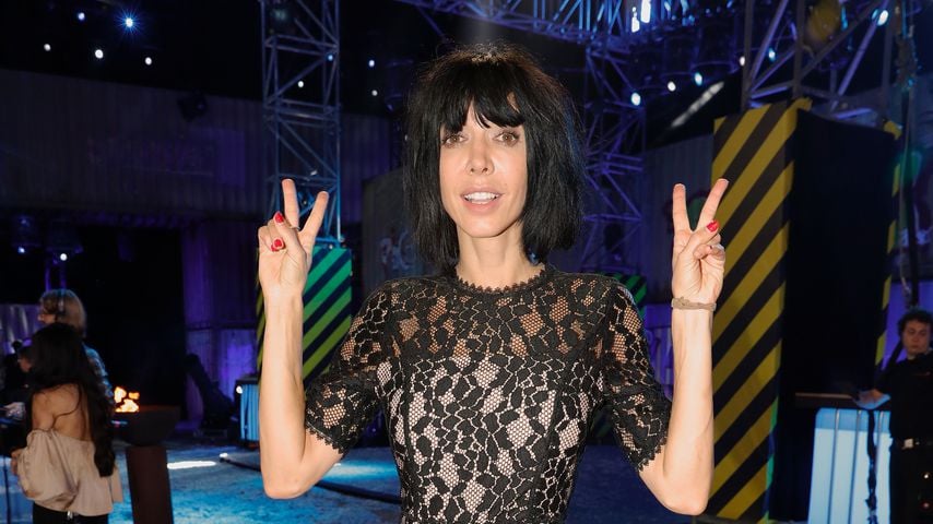 Milo Moiré beim Finale von "Promi Big Brother" 2017