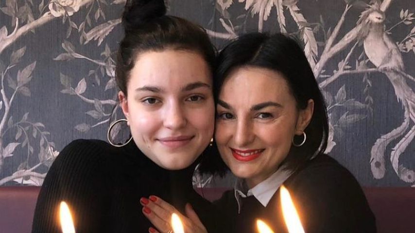 Mimi Fiedler mit ihrer Tochter Ava