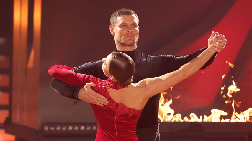 Mimi Kraus mit seiner Tanzpartnerin Mariia Maksina bei "Let's Dance"