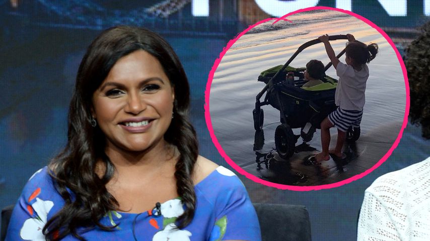 Superselten! Hollywoodstar Mindy Kaling zeigt ihre Kinder