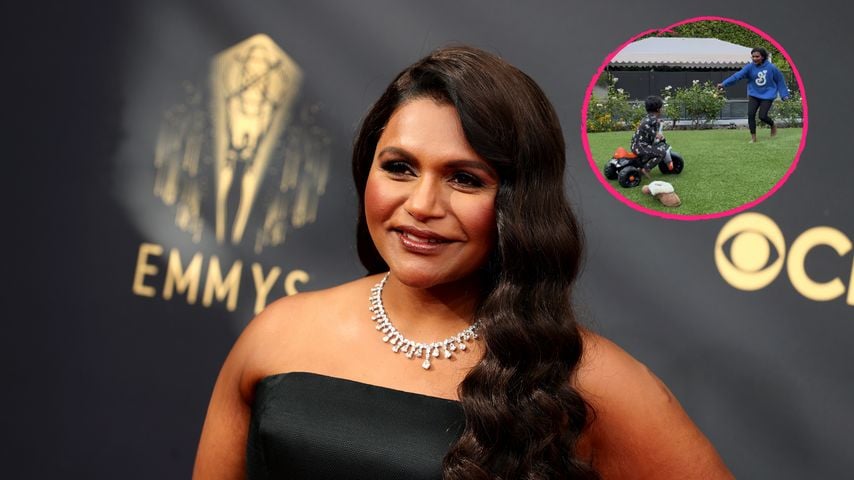 Selten: Mindy Kaling teilt Aufnahmen von ihren zwei Kindern!