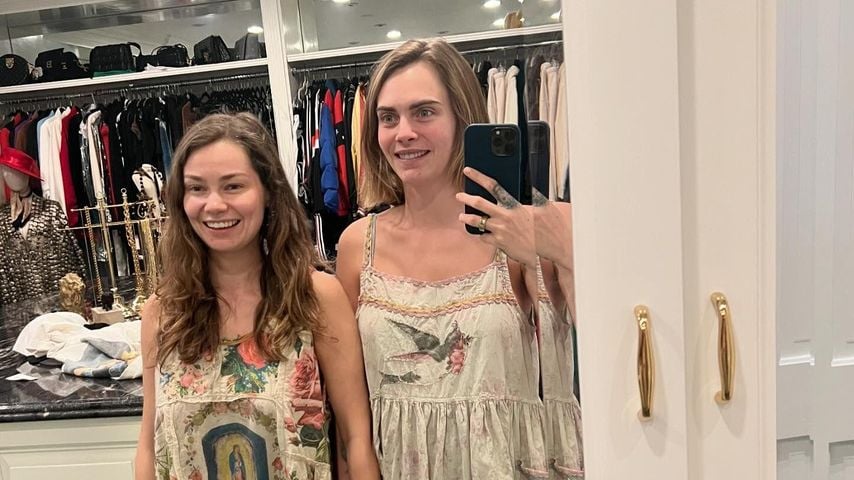 Minke und Cara Delevingne
