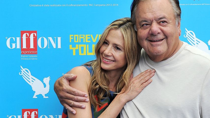Mira und Paul Sorvino auf dem Giffoni Film Festival im Juli 2013