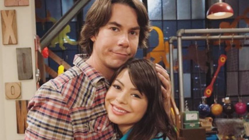 Die "iCarly"-Darsteller Jerry Trainor und Miranda Cosgrove