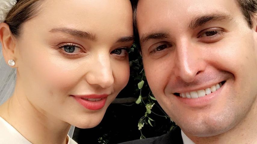 Zum fünften Hochzeitstag: Miranda Kerr teilt süßes Paarfoto
