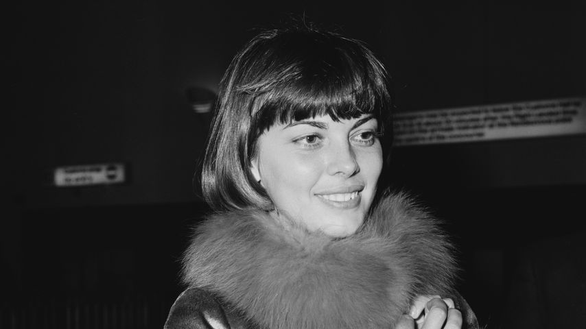 Sängerin Mireille Mathieu im Jahr 1972
