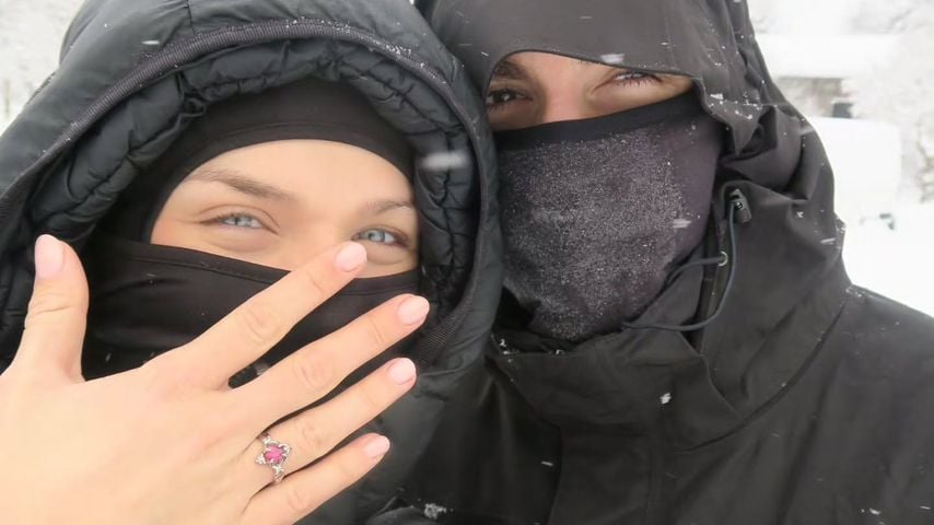 Mirela Balić mit ihrem Verlobten Lejía, Januar 2026