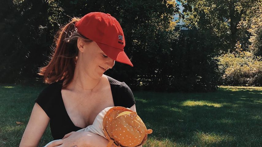 Mirella Precek und ihr erstes Kind