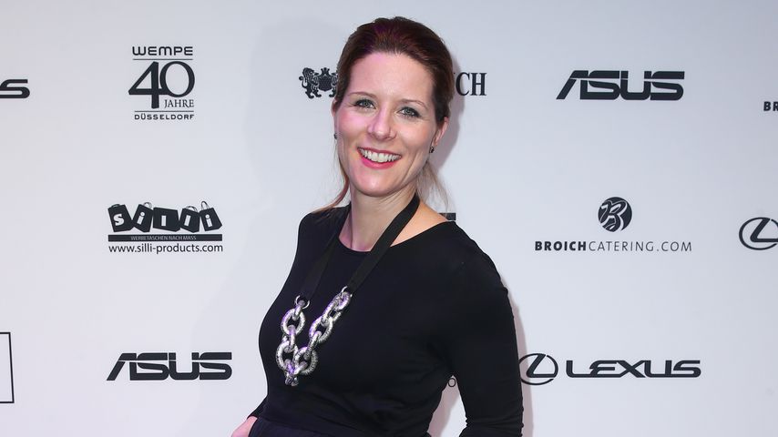 Überglücklich: Miriam Lange bekommt ihr zweites Kind!