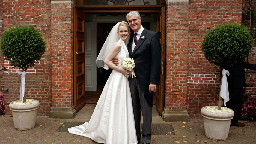 Mirja und Sky du Mont an ihrer Hochzeit