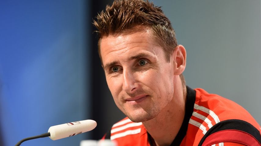 Miroslav Klose bei der Fußball-Weltmeisterschaft 2014 in Rio de Janeiro