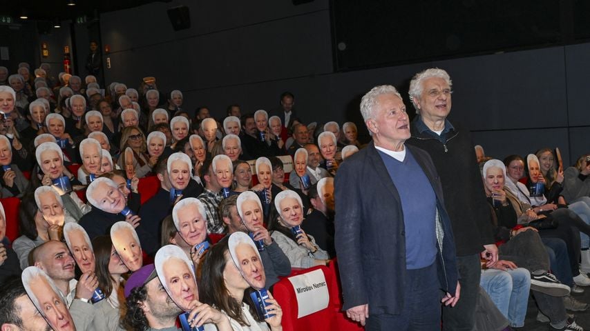 Miroslav Nemec und Udo Wachtveitl beim Photocall zu "Tatort: Unvergänglich – Teil 1" an der HFF München