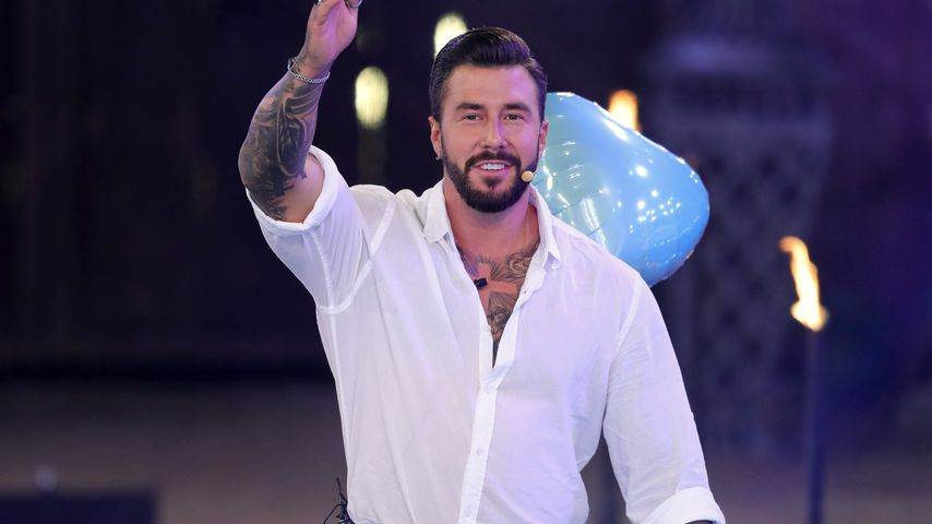 Mischa Mayer beim "Promi Big Brother"-Finale 2020