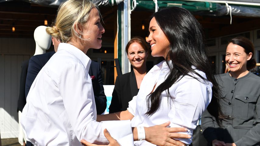 Misha Nonoo und Herzogin Meghan im September 2019
