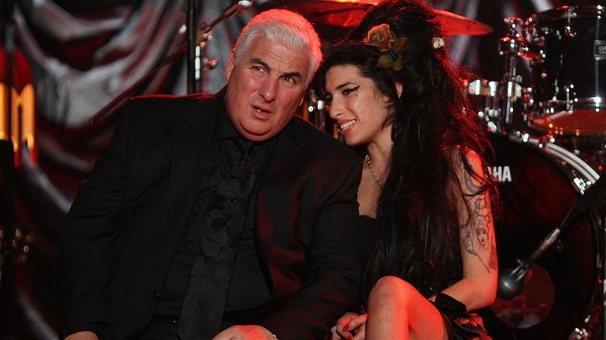 Mitch und Amy Winehouse bei den Grammy Awards 2008