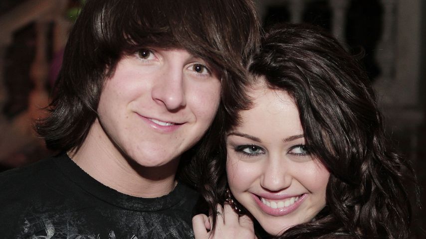Mitchel Musso und Miley Cyrus im Januar 2008
