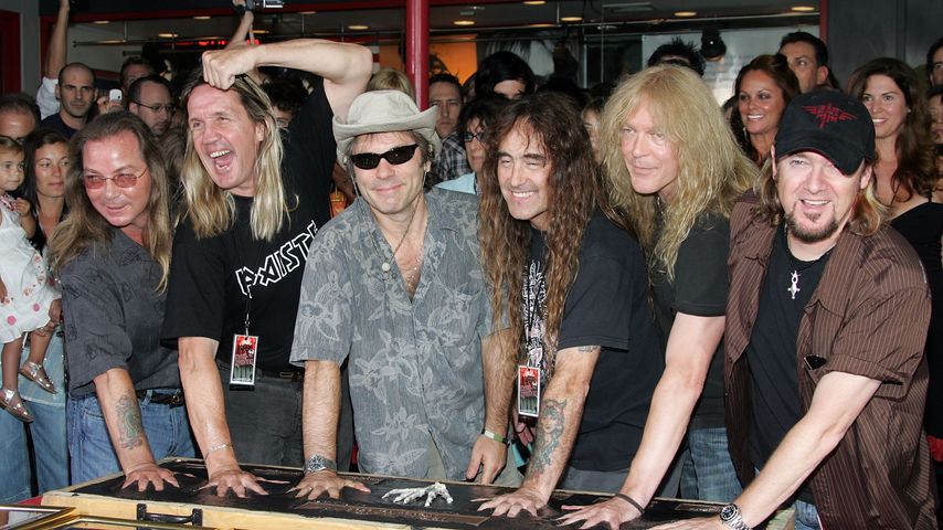 Iron-Maiden-Mitglieder im August 2005