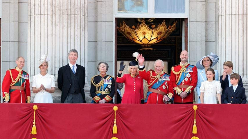 Die Royals auf dem Balkon des Buckingham Palace, Trooping the Colour 2026