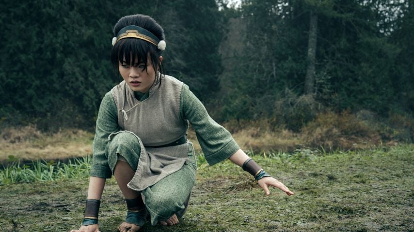 Miya Cech als Toph in Staffel 2 von "Avatar: Der Herr der Elemente"
