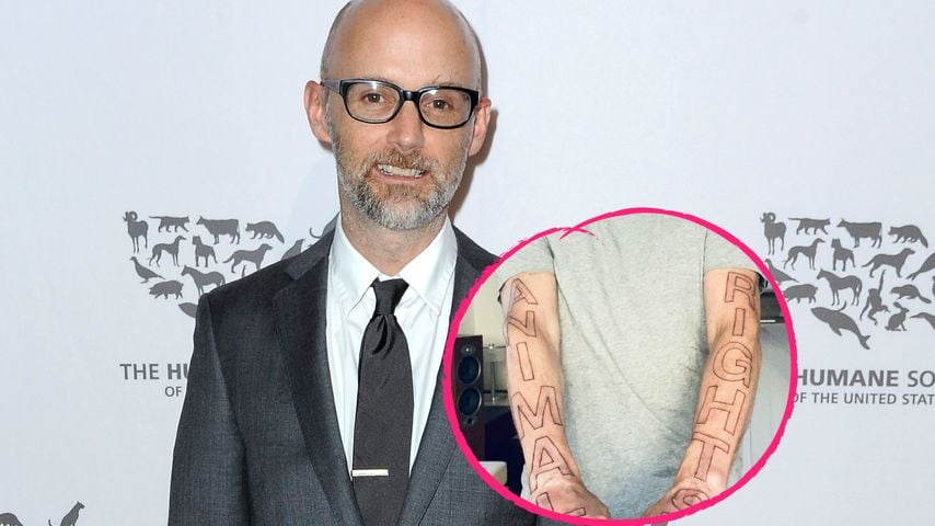 Vollblut-Veganer: Moby hat jetzt XL-Tattoos für Tierrechte