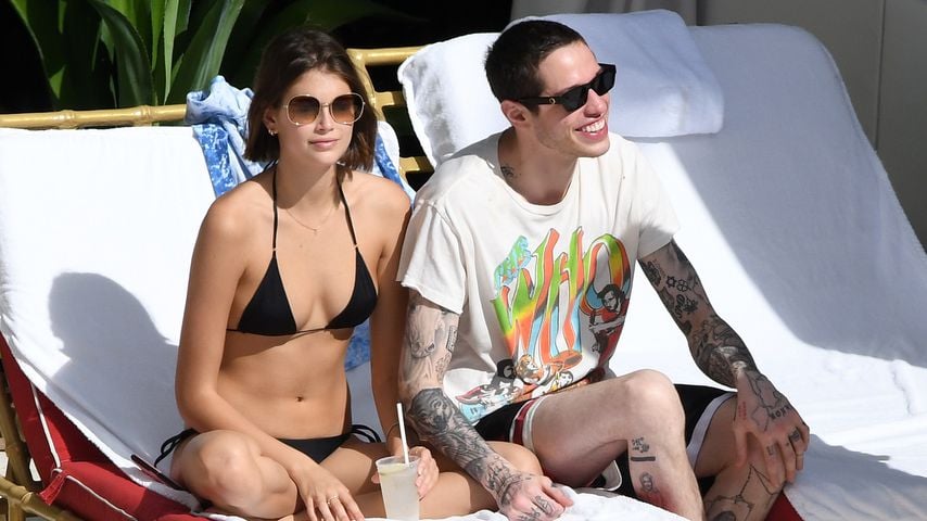 Kaia Gerber und Pete Davidson