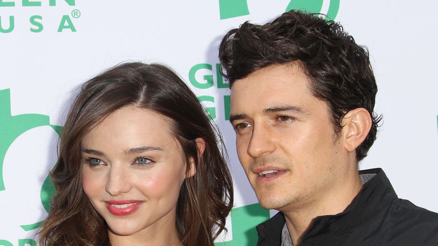 Model Miranda Kerr und Orlando Bloom in Santa Monica 2011