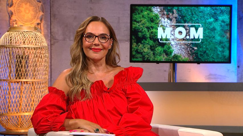 Moderatorin Natascha Ochsenknecht bei der "M.O.M"-Reunion