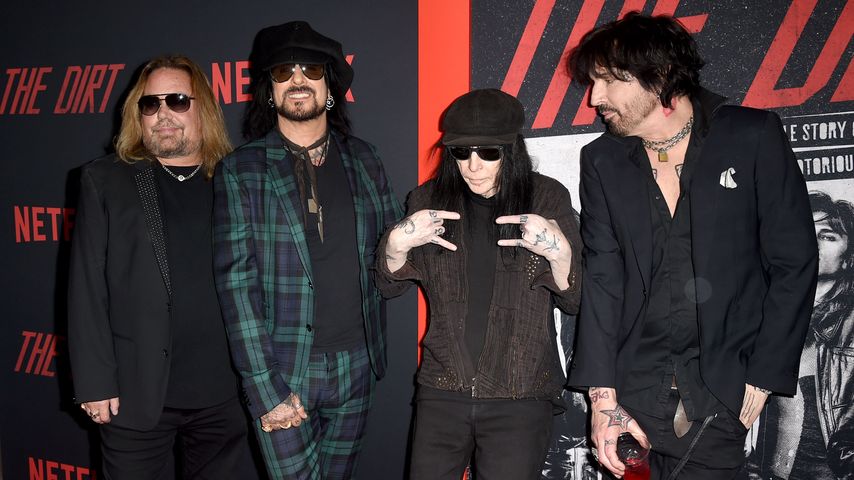 Mötley Crüe im März 2019 in Hollywood