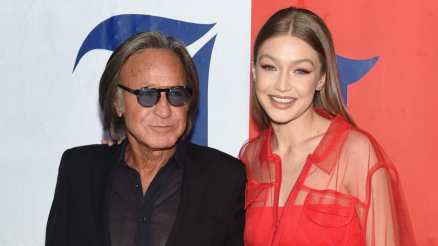 Mohamed Hadid und seine Tochter Gigi Hadid im September 2018