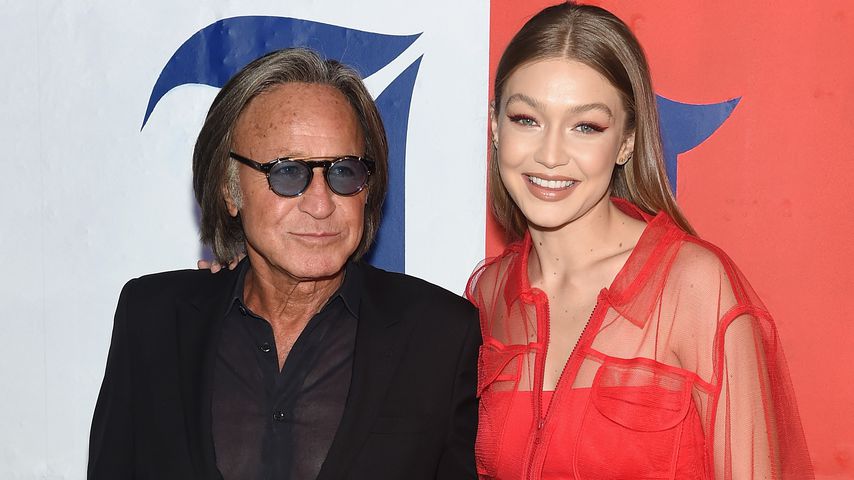 Mohamed Hadid und seine Tochter Gigi Hadid, September 2018