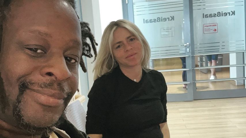 Mola Adebisi und Adelina Zilai