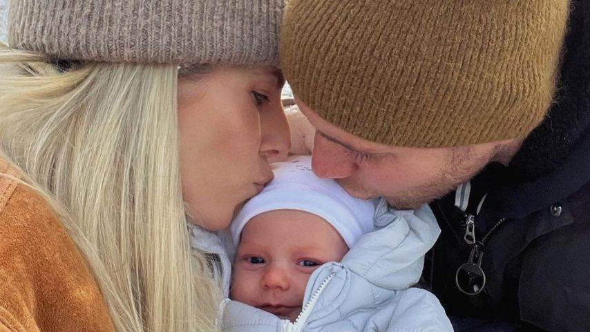 So reagierte Mollie Kings Tochter auf ihre kleine Schwester
