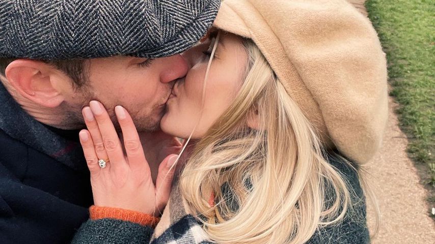 Mollie King und Stuart Broad im Januar 2021