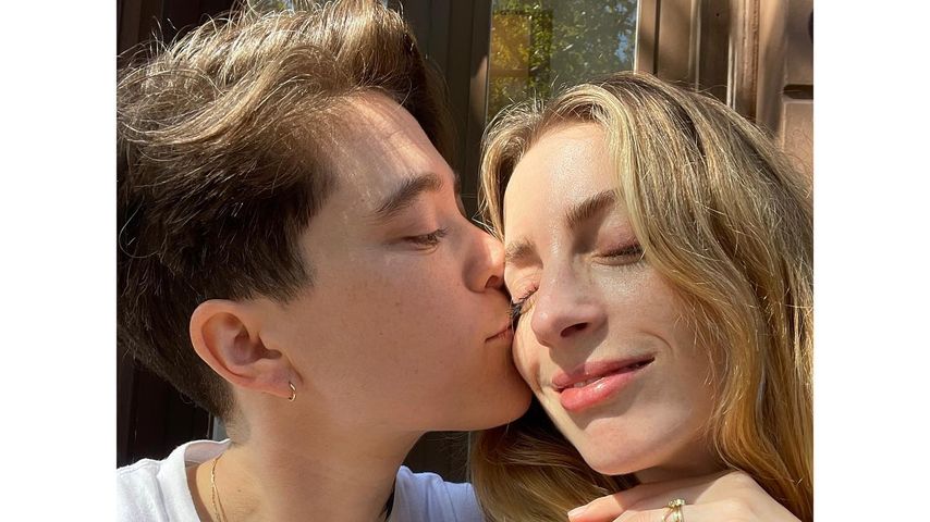 Molly Bernard und ihre Ehefrau Hannah im September 2021