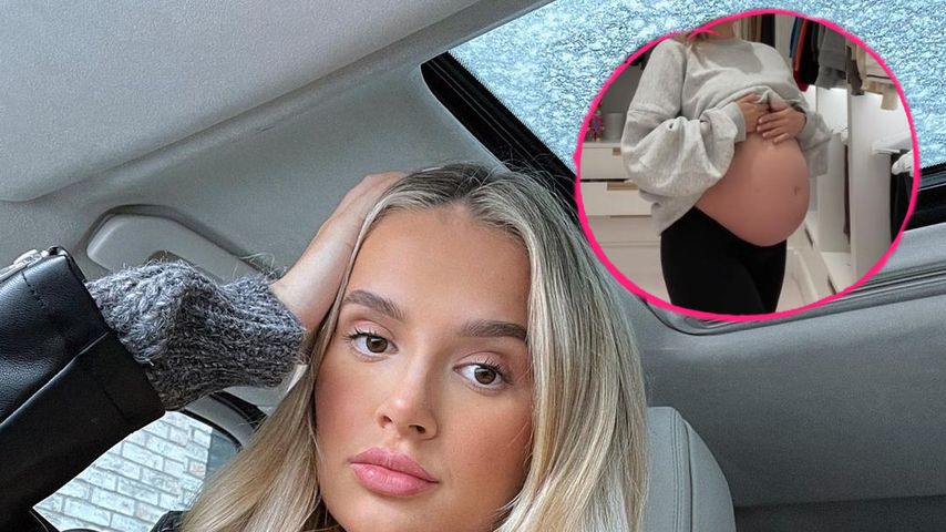 Im Endspurt: Molly-Mae Hague präsentiert wachsende Babykugel