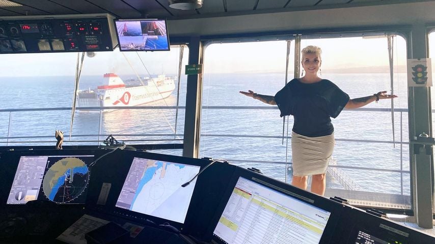 96 Tage auf See: TV-Sternchen ist jetzt Kreuzfahrt-Bloggerin