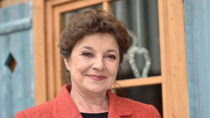 Monika Baumgartner bei der Jubiläumsfeier von "Der Bergdoktor"
