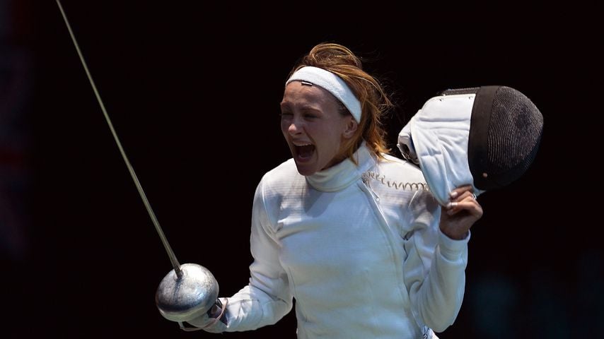 Monika Sozanska bei den Olympischen Sommerspielen in London im Juli 2012
