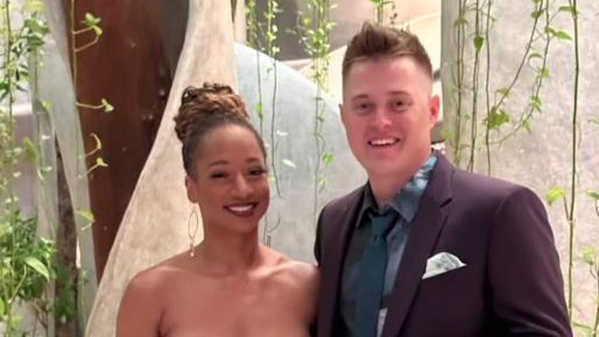 Monique Coleman und Lucas Grabeel bei Vanessa Hudgens' Hochzeit im Dezember 2023
