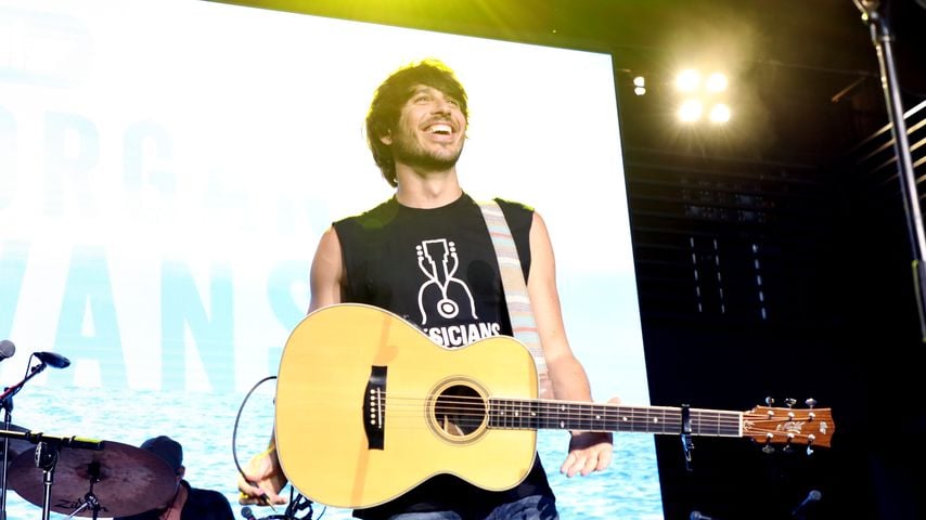 Morgan Evans beim Country Kick-Off Concert 2023 im Skydeck, Nashville