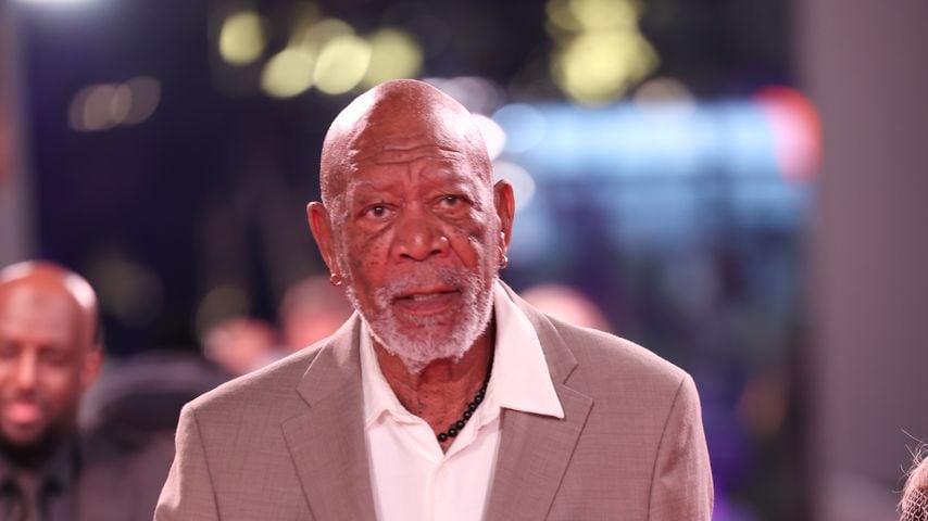 Bei der Riyadh Season: Morgan Freeman beim Konzert "Life Is A Dream"