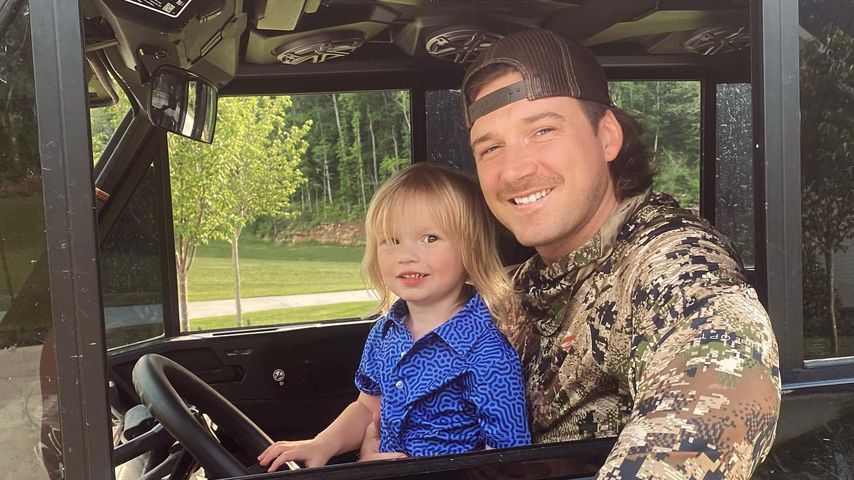 Morgan Wallen mit seinem Sohn Indigo