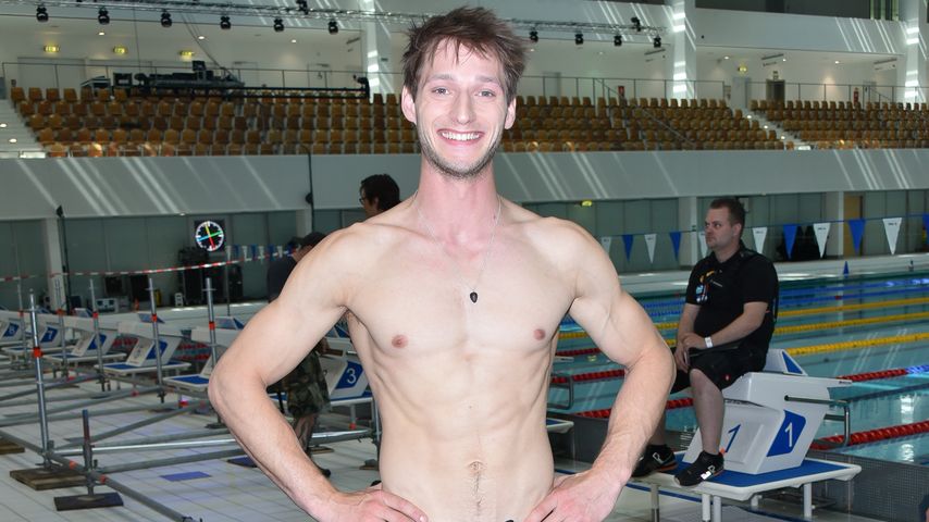 Moritz Hans vorm "RTL Turmspringen"