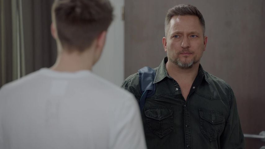 Moritz (Lennart Borchert) und Michi (Lars Pape) bei GZSZ
