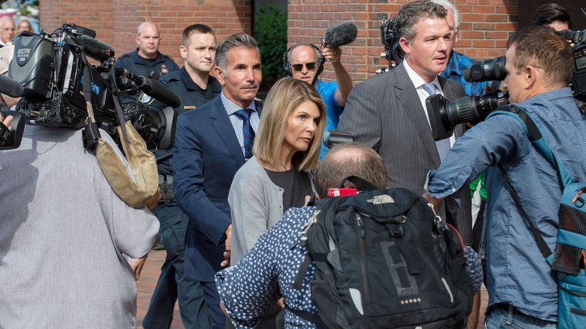 Mossimo Giannulli und Lori Loughlin 2019 in Boston