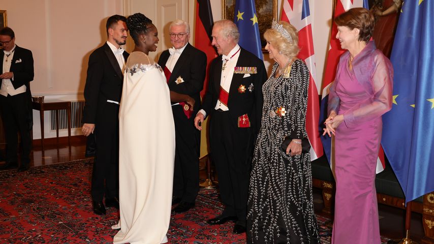 Motsi Mabuse, Frank-Walter Steinmeier, König Charles und Königsgemahlin Camilla