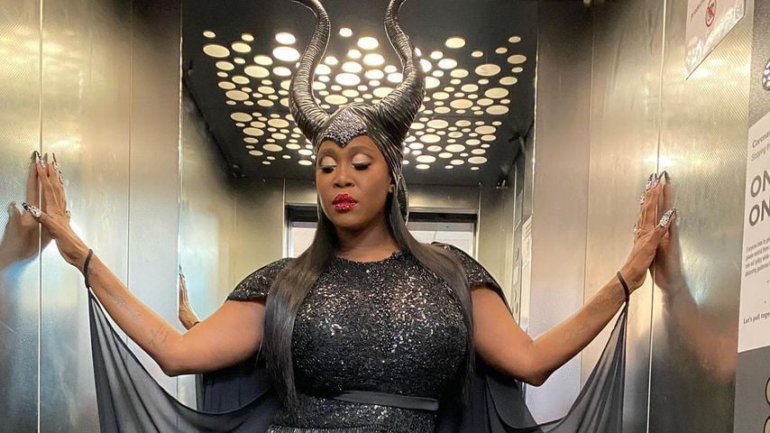 Motsi Mabuse in ihrem "Maleficent"-Kostüm, Halloween 2021
